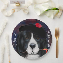 Prato De Papel Cachorro da Terra Nova