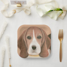 Cachorro inteligente. Pastel de Placas de Papel