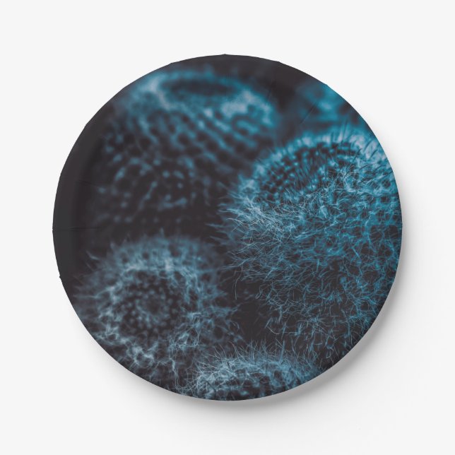 Prato De Papel Cacto Escuro (Frente)