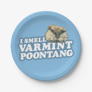 Prato De Papel Caddyshack Varmint Cheiro Poontang