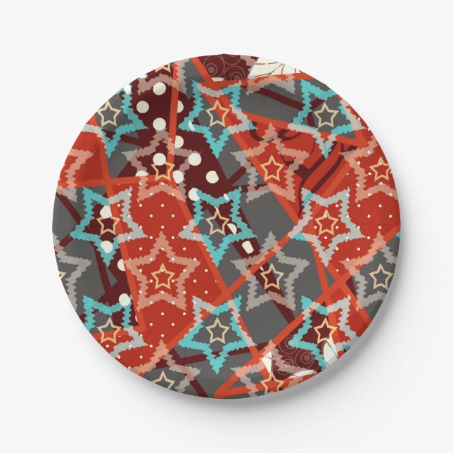 Prato De Papel Caixa de Favoritos FuzzyFoxArt (Frente)