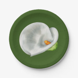 Prato De Papel Calla Lilly
