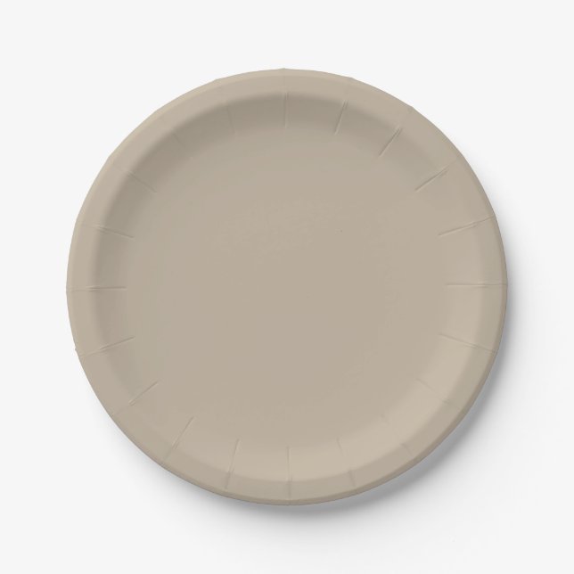 Prato De Papel Calm Stone Paper Plates (Frente)