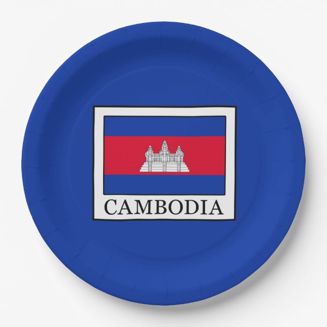 Prato De Papel Cambodia (Frente)
