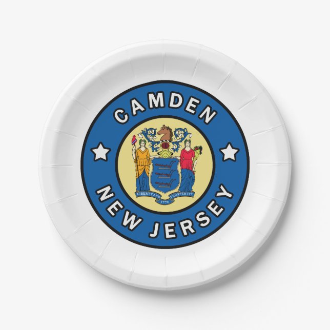 Prato De Papel Camden New Jersey (Frente)