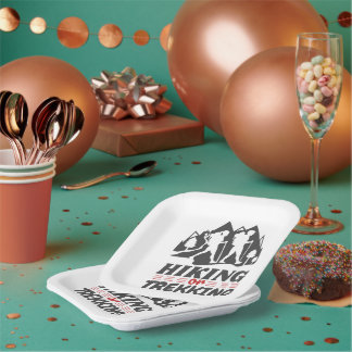 Prato De Papel Caminho ou Trekking