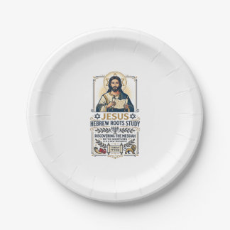 Prato De Papel Camiseta Nerd Idiomas Bíblia Jesus Hebraico Grego
