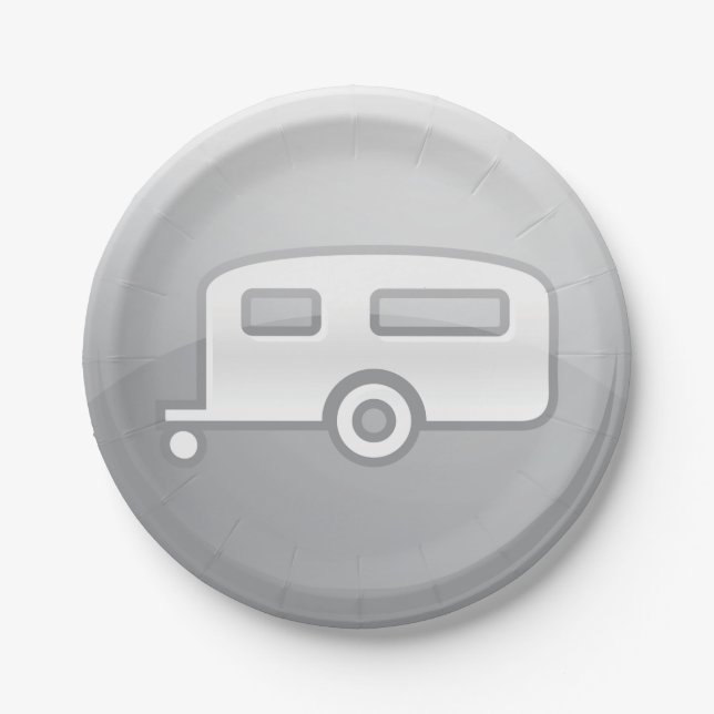 Prato De Papel Camper Trailer (Frente)