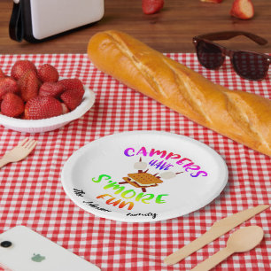 Prato De Papel Campers Personalizados