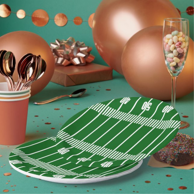Prato De Papel Campo de Futebol (Múltiplo)