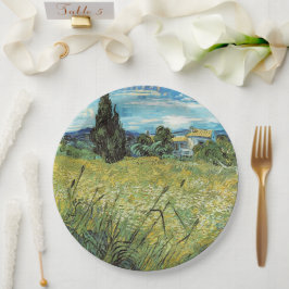 Prato De Papel Campo de trigo verde Vincent van Gogh