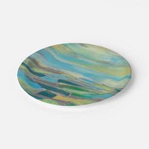 Prato De Papel Campo fragmentado I