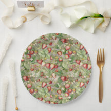 campo maduro, morangos vermelhos