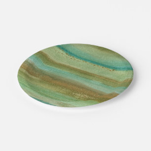 Prato De Papel Campos na Primavera I