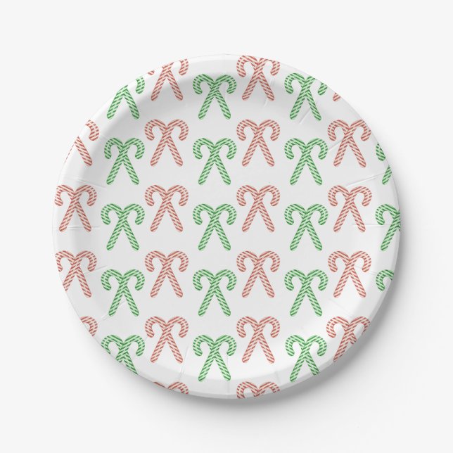 Prato De Papel Cana-doce/menta-pimenta (Frente)