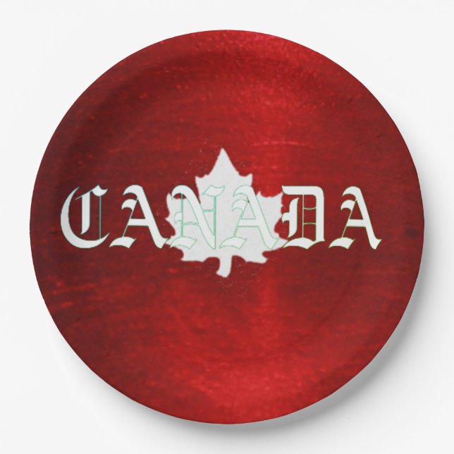 PRATO DE PAPEL CANADÁ (Frente)