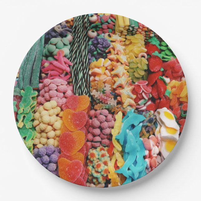 Prato De Papel CANDY Lover (Frente)