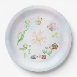 Prato De Papel Caprichoso Aranha do Amor Pequena Chuveirinho de N