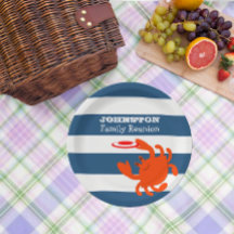Caranguejo Náutico Frisbee marinho Personalizado