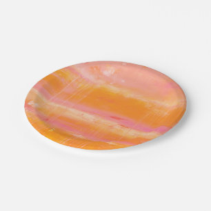 Prato De Papel Caribe Céu