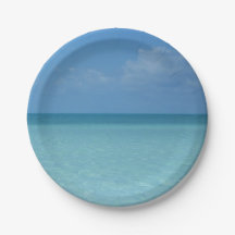 Caribe Horizonte Turquesa Tropical Azul