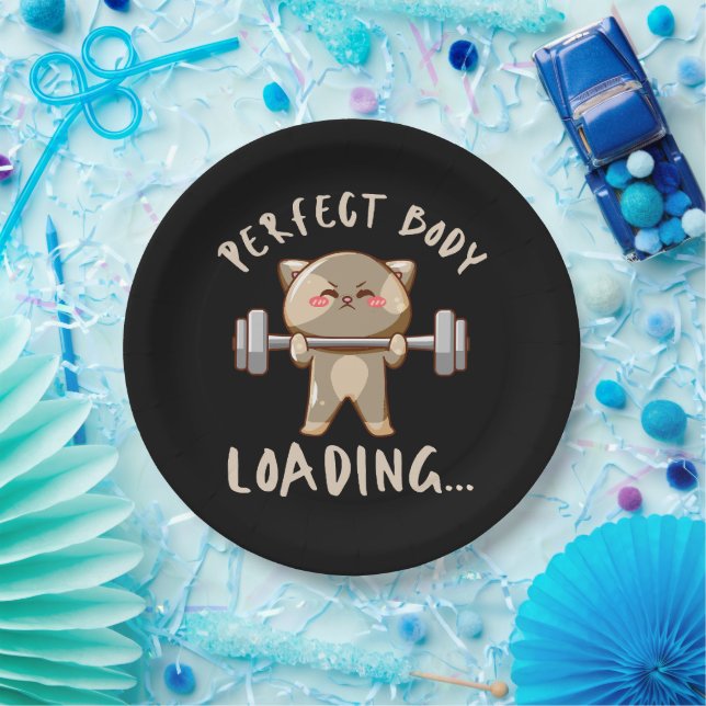 Prato De Papel Carregamento perfeito... (Festa)