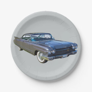 Prato De Papel Carro de luxo clássico de Cadillac 1960