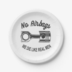 Prato De Papel Carro Esportivo De Corrida Mens - Morremos L