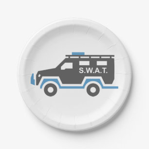 Prato De Papel carro SWAT