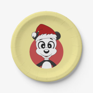 Prato De Papel Cartografia de Natal com uma bela placa de papel d