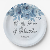 Casamento de Peony de Cor Azul com Dusty