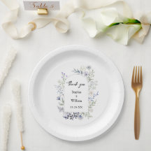 Casamento de Tema de Flores Selvagem de Cores Aquá