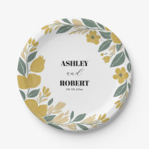 Casamento Floral Moderno Amarelo