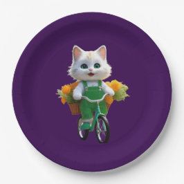 PRATO DE PAPEL CASO MANDALA COLORIDO