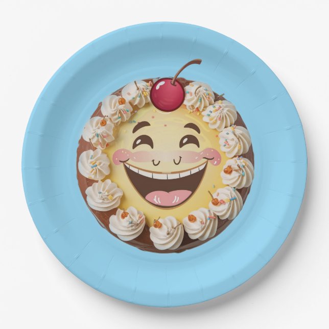 PRATO DE PAPEL CASO MANDALA COLORIDO (Frente)