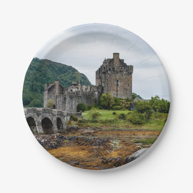 Prato De Papel Castelo Eilean Donan, Loch Duich - Escócia, Reino  (Frente)