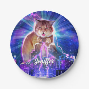 Prato De Papel Catzilla