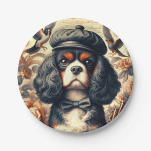 Prato De Papel Cavalier King Charles Spaniel Painting