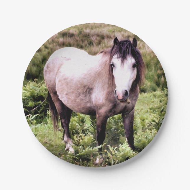 PRATO DE PAPEL CAVALOS (Frente)