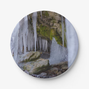 Prato De Papel Caverna De Gelo