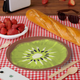 Prato De Papel Celebração de aniversário da pintura mágica Kivi G