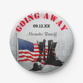 Prato De Papel Celebração Militar Russa