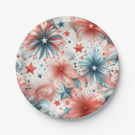 Prato De Papel Celebrações da América