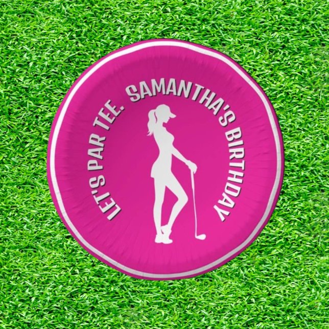 Prato De Papel Celebre uma Festa de aniversário rosa! (Celebrate in Style: Pink Perfection Awaits!)