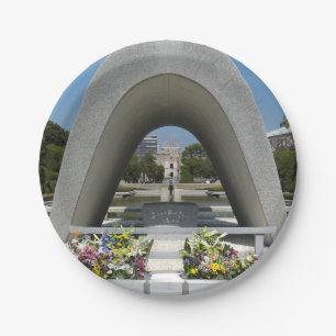 Prato De Papel Cenotaph Memorial Hiroshima