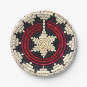 Prato de Papel Cesta Navajo