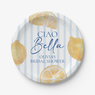 Prato De Papel Chá de Bebê Ciao Bella