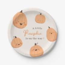 Chá de Bebê Neutro Cute Pumpkin Fall