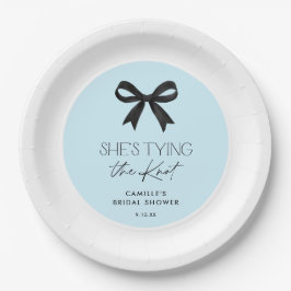 Prato De Papel Chá de casamento de Arco Casando