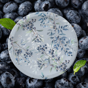 Prato De Papel Chá de fraldas Berry Sweet